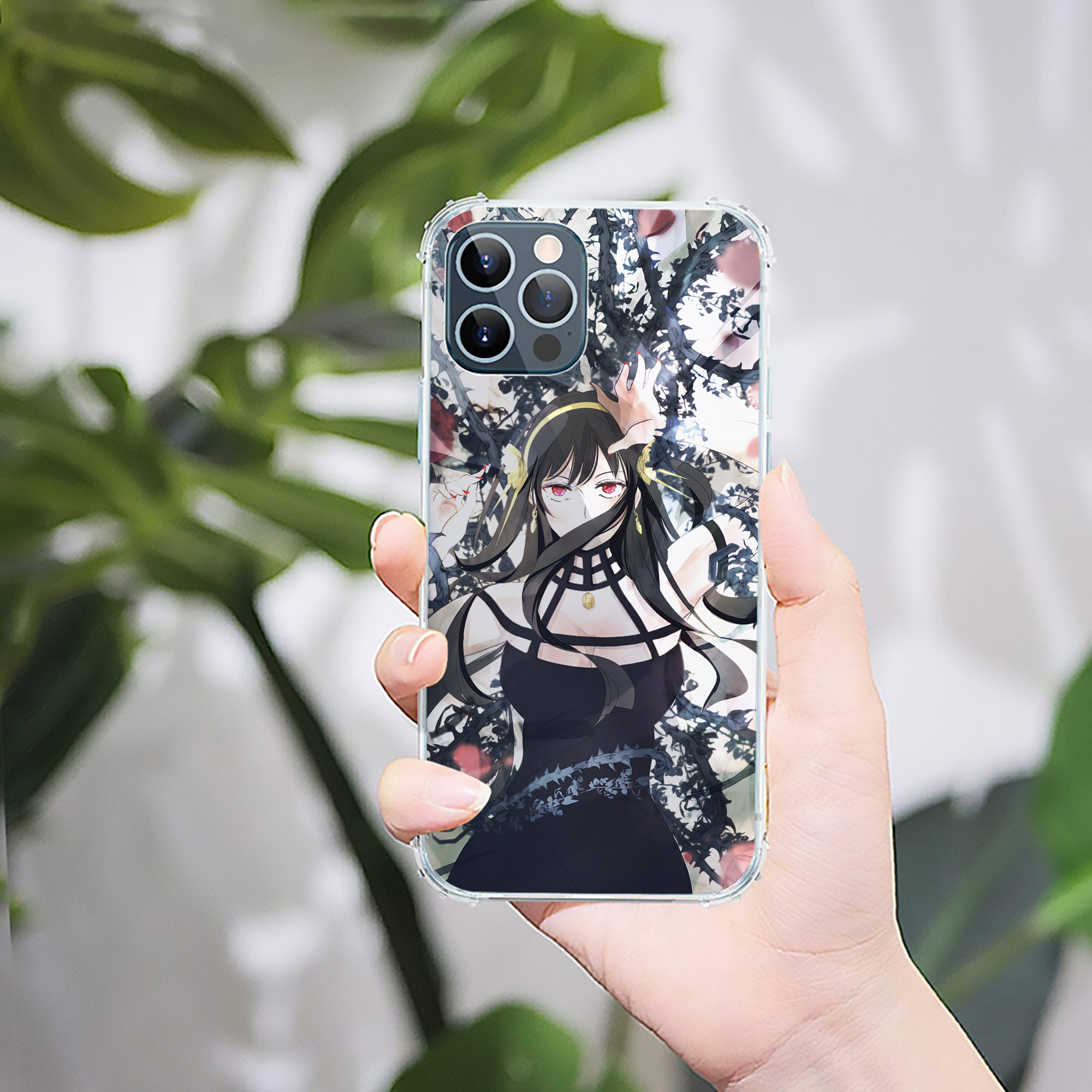 （画像用） SPY×FAMILY间谍家家酒 【iPhone 12シリーズ対応】透明スマホケース（クリアソフトケース）